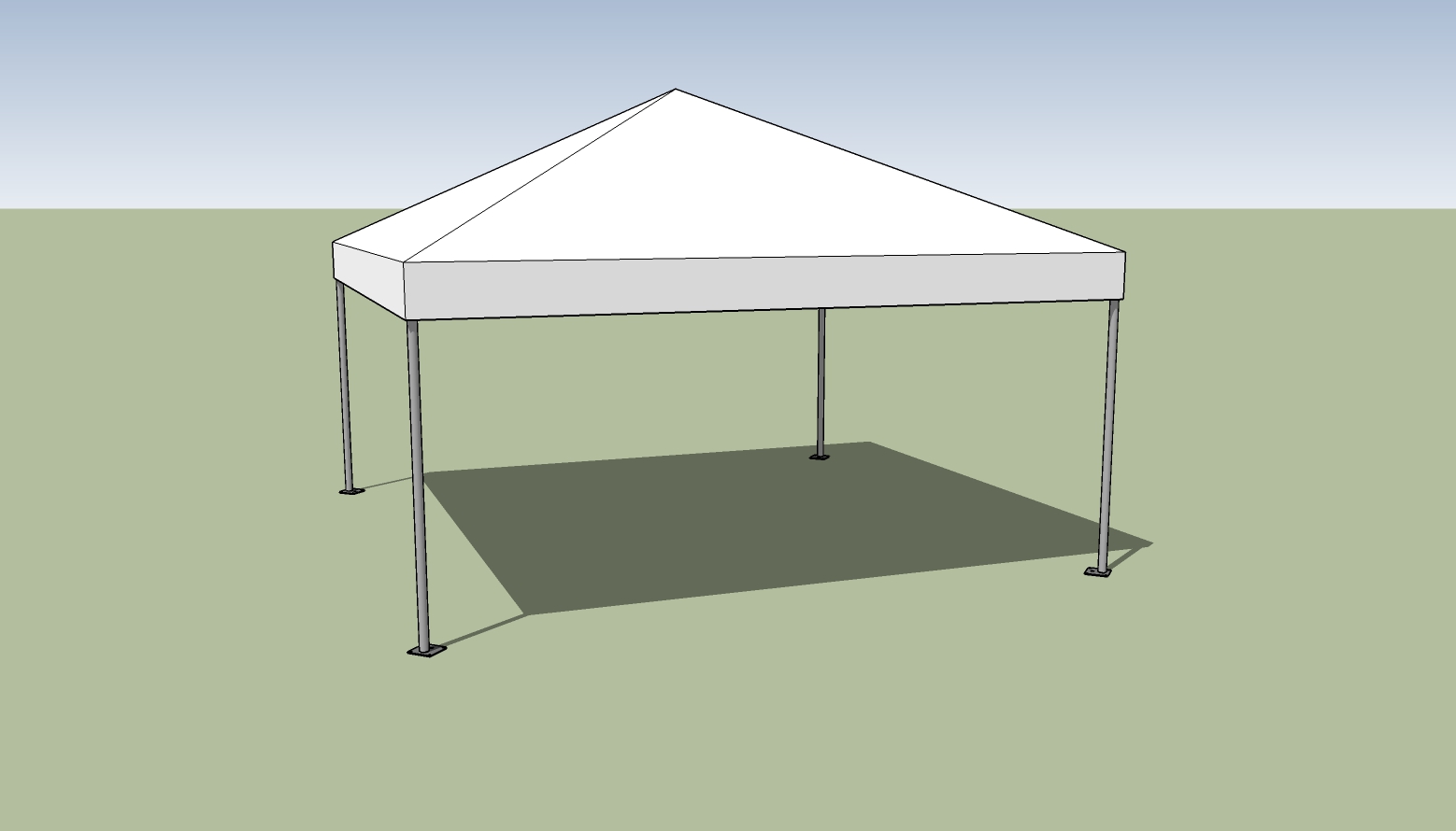 15x15 party tent